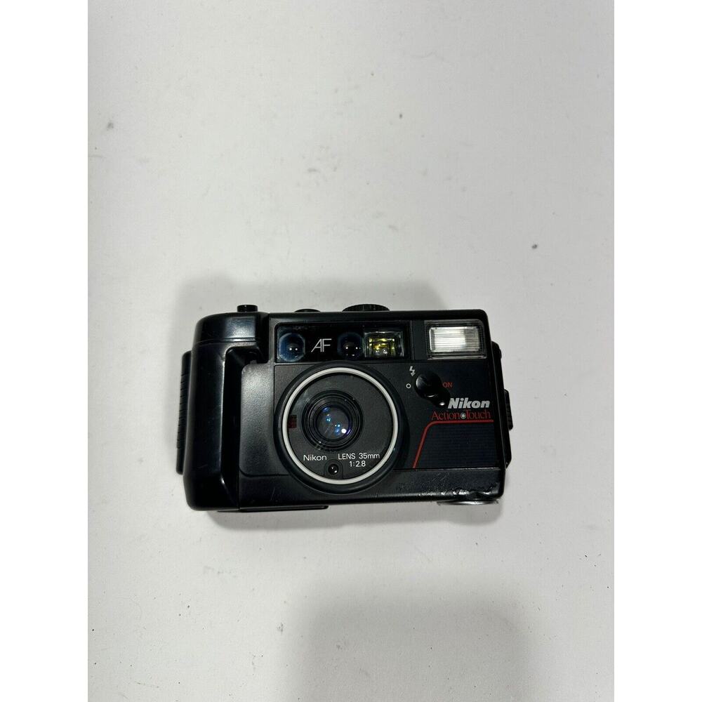 Nikon Action‎ Touch camera Black 35mm 1:2.8 For Parts Only As Is